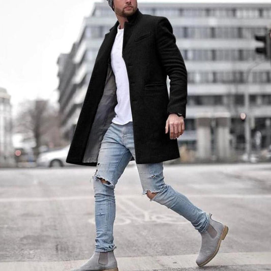 Kevin - lange herren-winterjacke