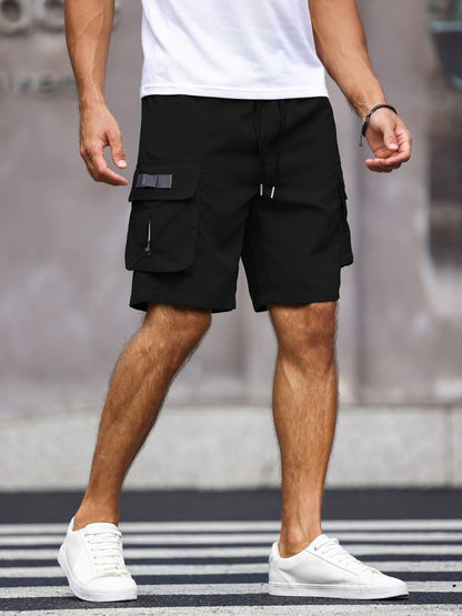 Jonathan – trendige herren-cargoshorts mit kordelzug