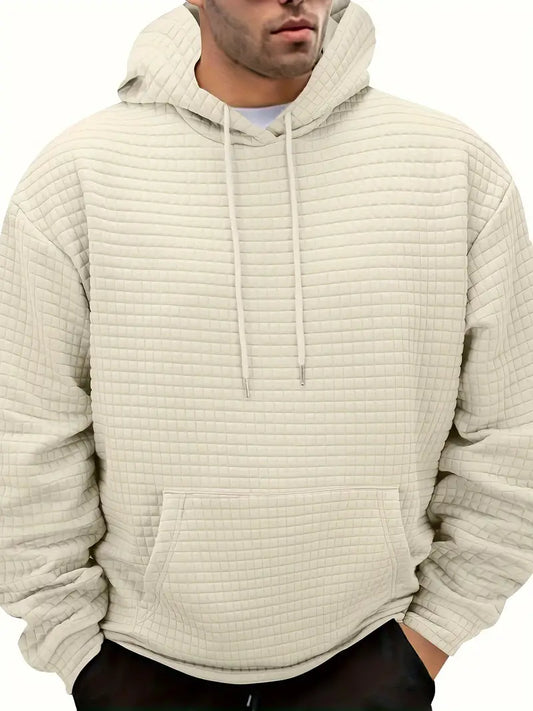 Paul - waffel-hoodie für männer